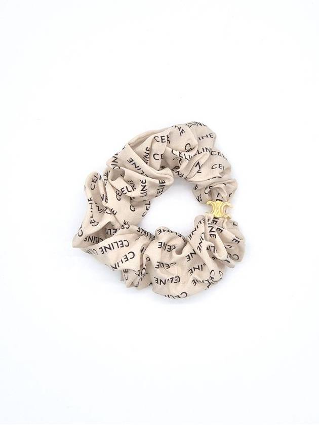 Rayure Bracelet Slik Scrunchy Gold White - CELINE - BALAAN 6