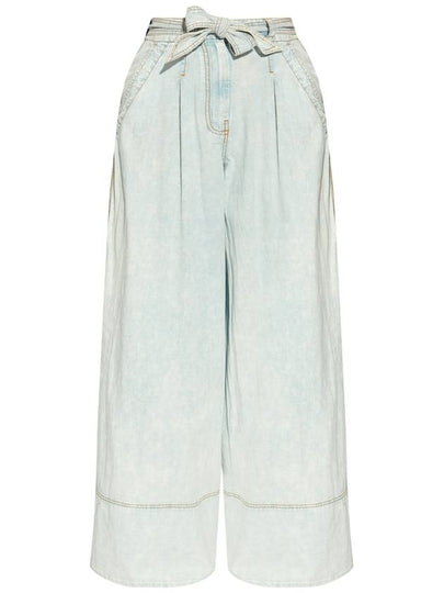 24FW Straight Pants 9664PZES BLSMK Light Blue - ZIMMERMANN - BALAAN 2