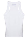 Women's Tech Sleeveless White - HYDROGEN - BALAAN 3