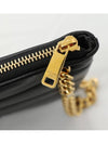 CELINE Monochrome Matelasse Chain Clutch - GANNI - BALAAN 8