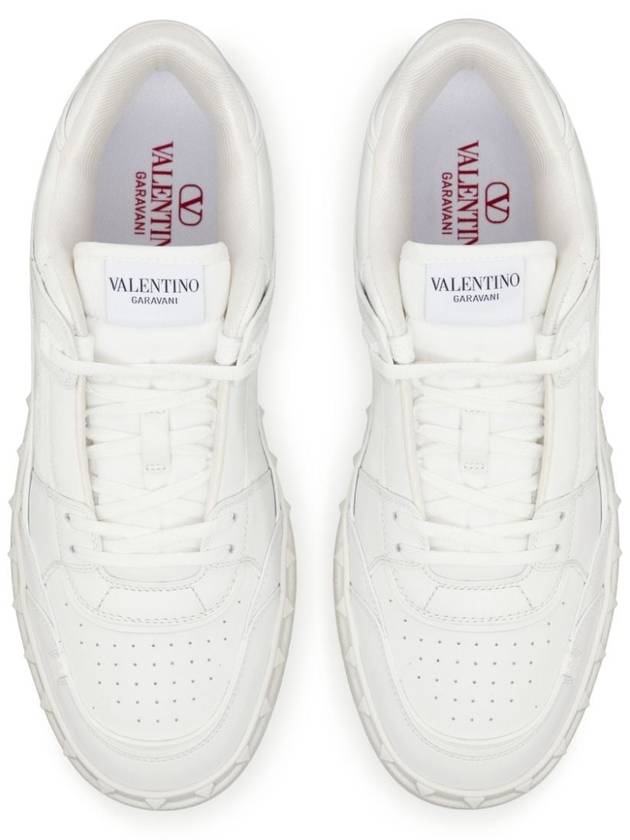 Freedots Calfskin Low Top Sneakers White - VALENTINO - BALAAN 5