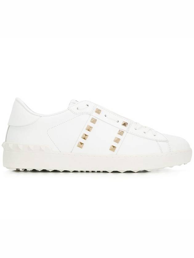 Untitled Rockstud Sneakers White S0931BHS - VALENTINO - BALAAN 1