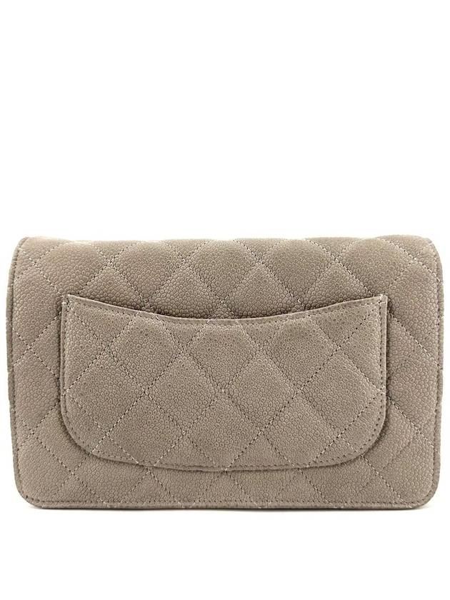 Matt caviar woc mini bag cross - CHANEL - BALAAN 5