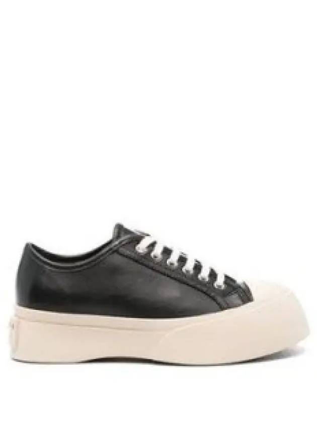 Pablo Lace-Up Low Top Sneakers Black - MARNI - BALAAN 2