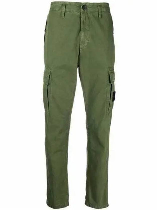 7615303WA Wappen Patch Cargo Garment Dying Pants 7615 1009055 - STONE ISLAND - BALAAN 1