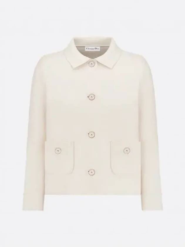 silk jacket white - DIOR - BALAAN 2