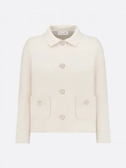 silk jacket white - DIOR - BALAAN 2