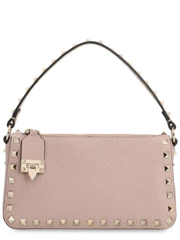 Valentino Garavani Valentino Garavani - Rockstud Leather Crossbody Bag - VALENTINO - BALAAN 1