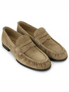 Men's Suede Loafer Brown - TOD'S - BALAAN 2