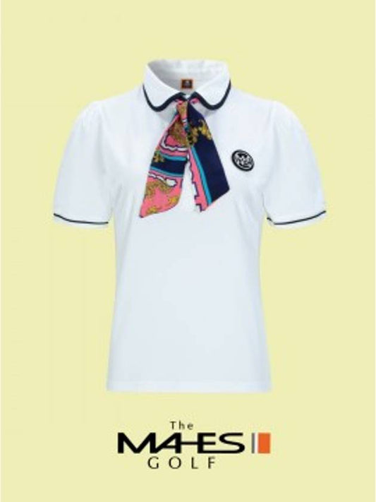 Short Sleeve T-shirt Orange Label Functional Ethnic Muffler T-shirt GS60557 - MAHES - BALAAN 1