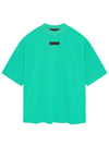 Fear of God Essential Patch Logo T Shirt Mint - FEAR OF GOD ESSENTIALS - BALAAN 1