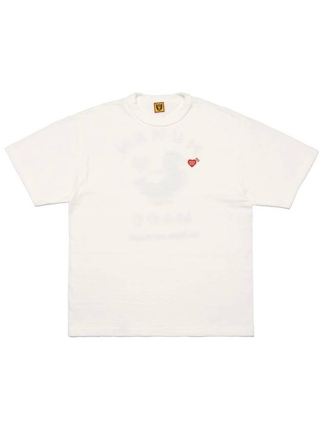 Human Made Duck Logo Graphic T Shirt 1 White HM28TE002 - HUMAN MADE - BALAAN 2