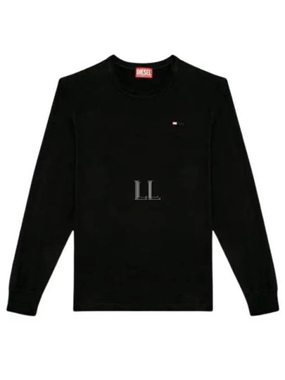 T Adjust Sweatshirt Black - DIESEL - BALAAN 2