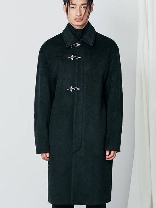 Deck hook single mac coat black - S SY - BALAAN 1