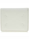 Stitched Logo Halfwallet White - MAISON MARGIELA - BALAAN 2