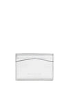 Logo Metallic Card Holder Silver - ALEXANDER MCQUEEN - BALAAN 3