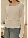 Lady layered shirring tee - MICANE - BALAAN 2