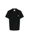 Cotton Back Logo T-Shirt Black - WOOYOUNGMI - BALAAN 1