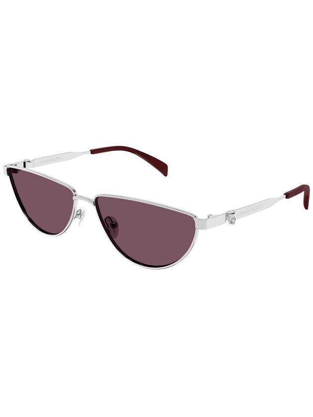 Eyewear 0456S Geometric Frame Sunglasses AM0456S - ALEXANDER MCQUEEN - BALAAN 3