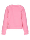 Isoli Cotton Sweatshirt Pink - GANNI - BALAAN 3