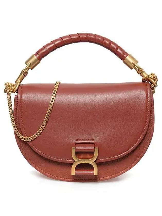 Marcie Chain Flap Shoulder Bag Sepia Brown - CHLOE - BALAAN 2