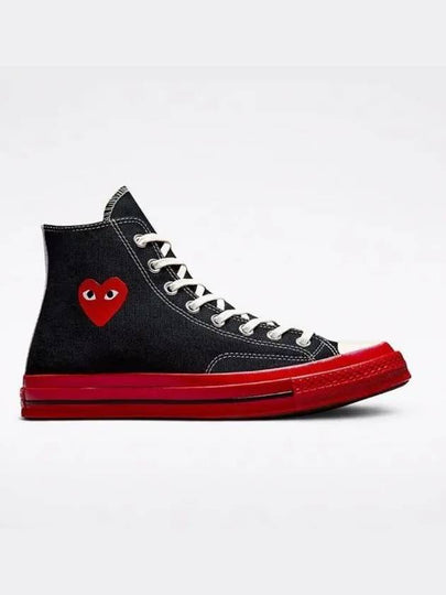 Chuck 70 High Top Sneakers P1 K124 1 Black - COMME DES GARCONS - BALAAN 2