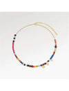 LV Surfin Beads Necklace Gold - LOUIS VUITTON - BALAAN 2