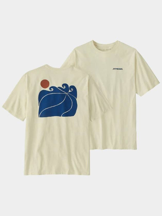 Sunrise Roller T Shirt Cream 37718 - PATAGONIA - BALAAN 1
