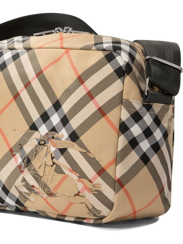 Vintage Check Messenger Bag Beige - BURBERRY - BALAAN 5