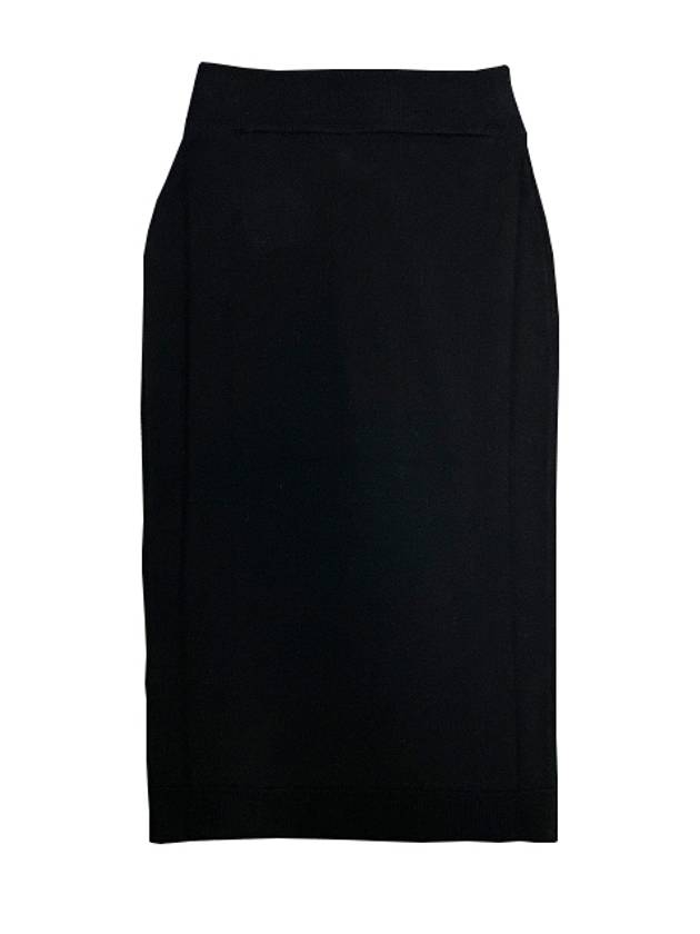 Women's Bea Wool Knit Pencil Skirt Black - VIVIENNE WESTWOOD - BALAAN 4