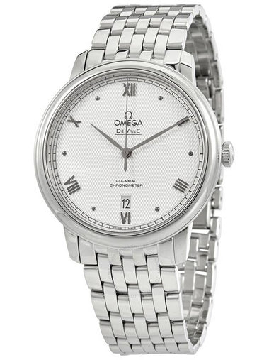 Omega De Ville 39 Automatic Chronometer Silver Dial Men's Watch 424.10.40.20.02.006 - OMEGA - BALAAN 1