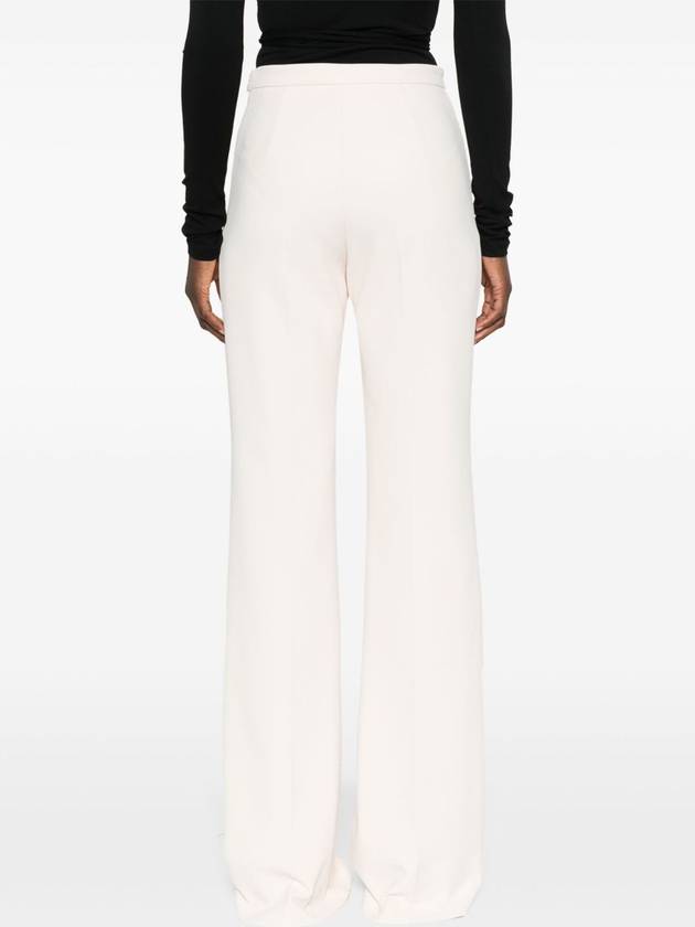 logo-plaque flared trousers - ELISABETTA FRANCHI - BALAAN 4