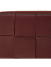 Intrecciato Zip Around Half Wallet Red - BOTTEGA VENETA - BALAAN 7