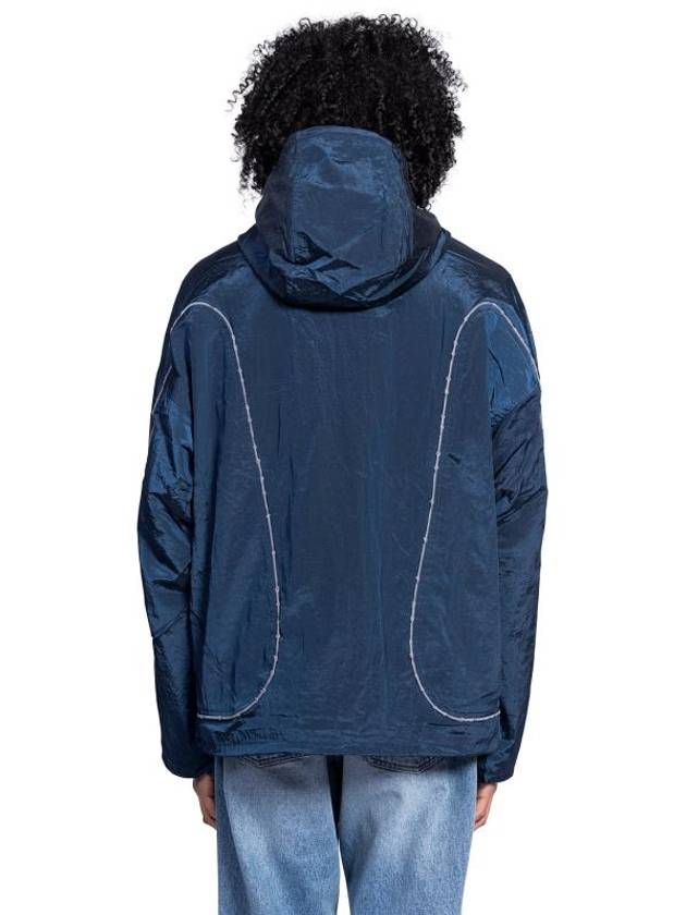 J Antheit Windbreaker Dark Blue - DIESEL - BALAAN 4