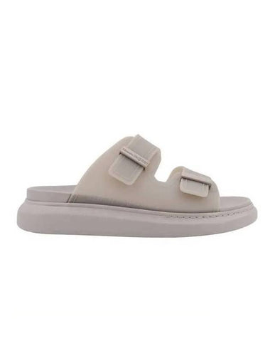 Hybrid Rubber Slippers Grey - ALEXANDER MCQUEEN - BALAAN 1