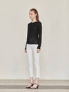 See Through Tencel Long Sleeve Black - LESEIZIEME - BALAAN 3