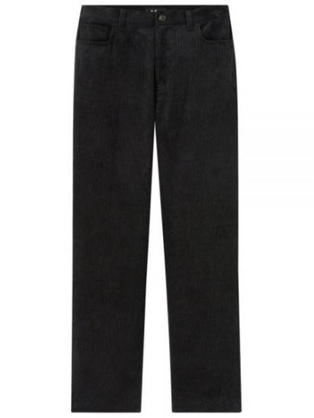 New Sailor Cropped Corduroy Straight Pants Black - A.P.C. - BALAAN 2