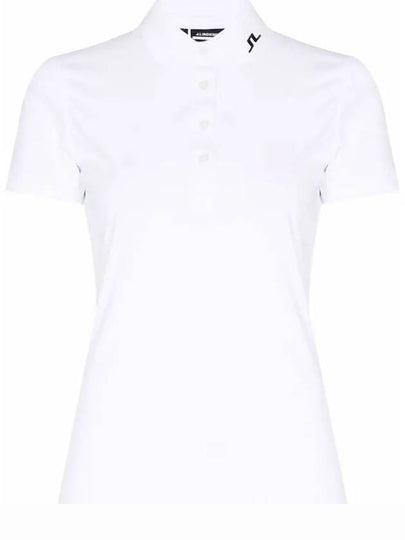 Women's Tour Tech Golf Polo White - J.LINDEBERG - BALAAN 2