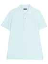 Men's Classic Tennis Short Sleeve Polo Shirt Light Blue - TOM FORD - BALAAN 2