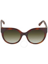 Salvatore Ferragamo Green Cat Eye Ladies Sunglasses SF1031S 214 53 - SALVATORE FERRAGAMO - BALAAN 1