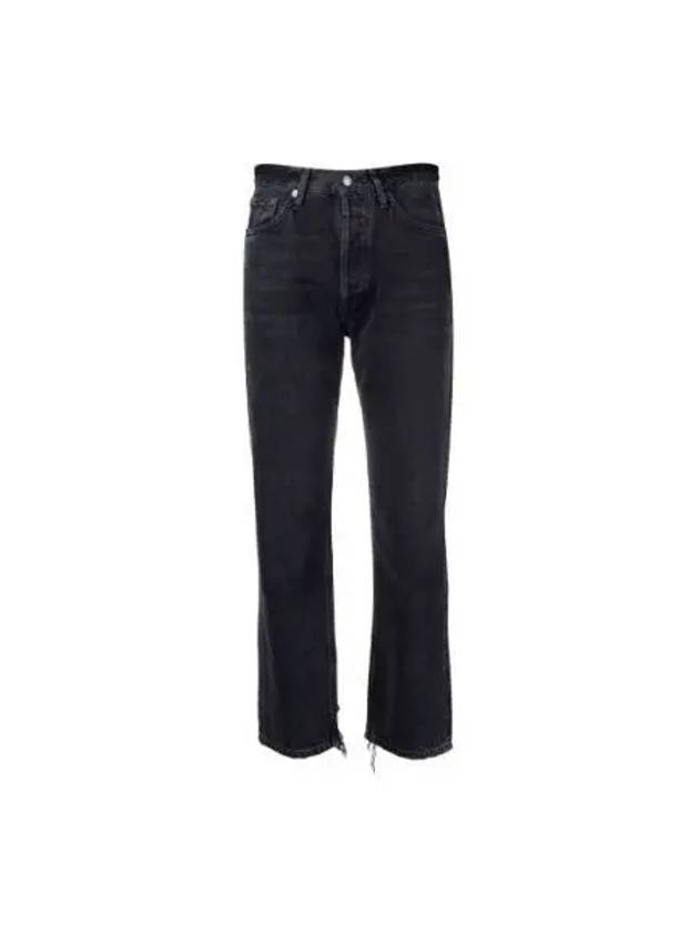 Crop Midrise Denim Jeans Washed Black - AGOLDE - BALAAN 2