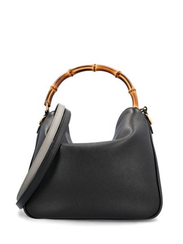 Diana Medium Shoulder Bag Black - GUCCI - BALAAN 3