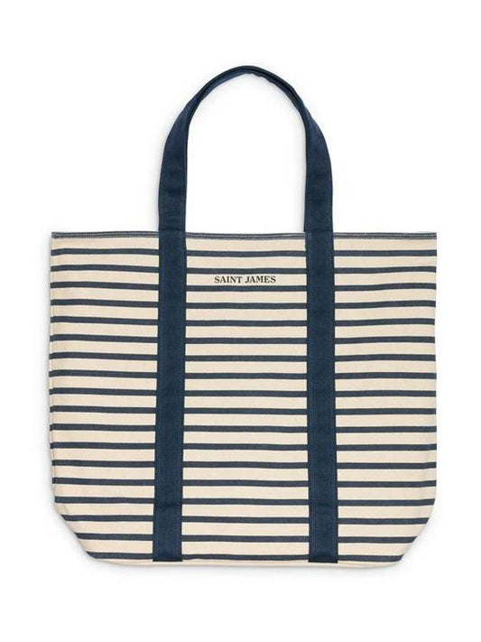 Cabas Reversible Striped Tote Bag for Women - SAINT JAMES - BALAAN 1