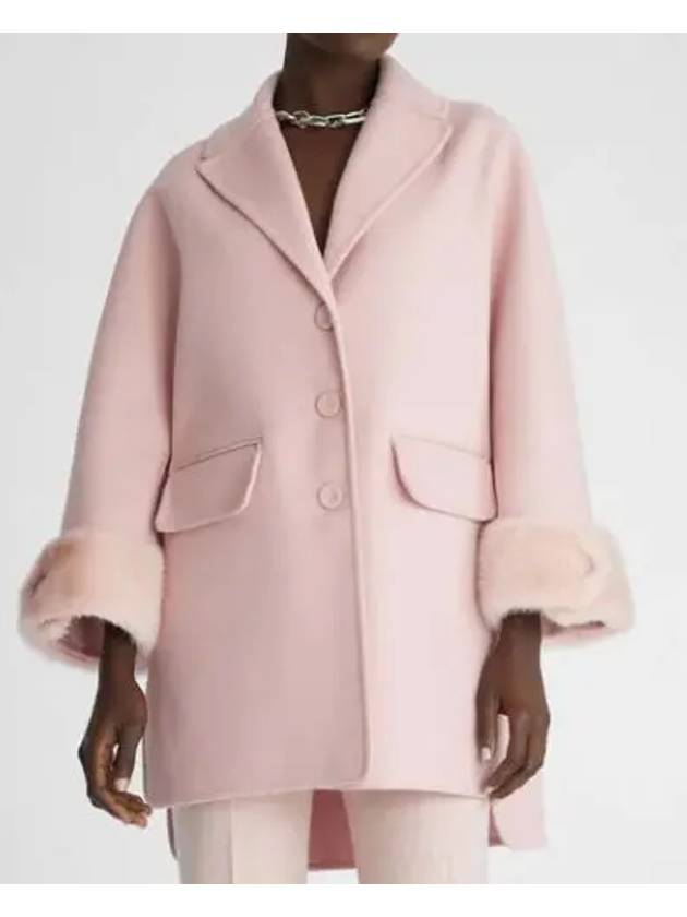 WoW Coat Pink D436D309VIHNG 61511 - ERMANNO SCERVINO - BALAAN 1