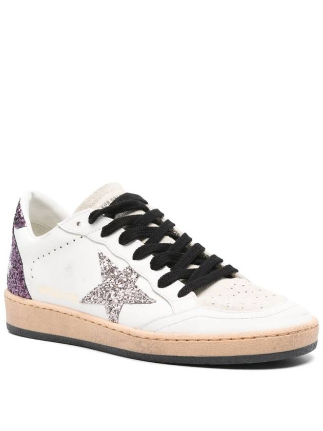 Deluxe Brand Ball Star Lace-Up Low Top Sneakers White - GOLDEN GOOSE - BALAAN 5