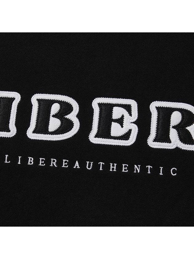 LOGO HOODIE BLACK - LIBERE - BALAAN 5