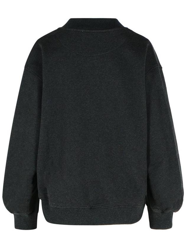 The Attico Black Cotton Sweatshirt - THE ATTICO - BALAAN 3