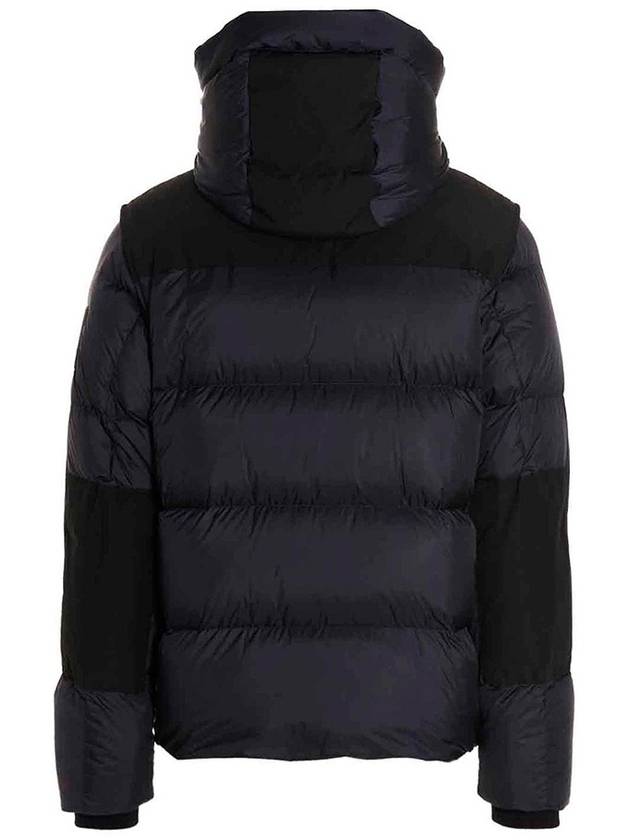 Detachable Sleeve Hooded Padding Navy - BURBERRY - BALAAN 4