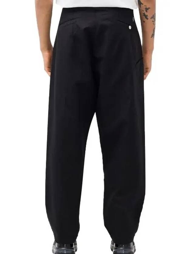 Men's Shadow Wide Pants Black - STONE ISLAND - BALAAN 3