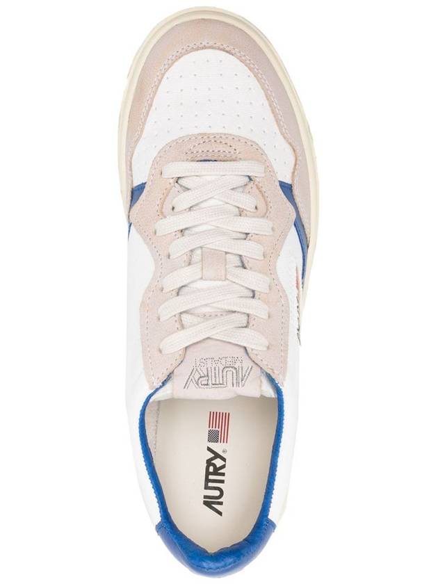 Sneakers AULMDS03 CANVAS SAND WHT PBLUE - AUTRY - BALAAN 5